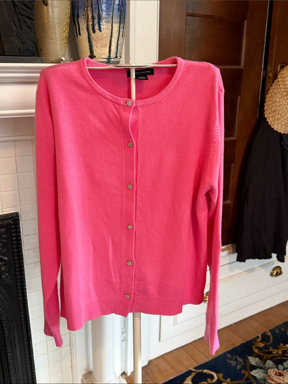 Good clothes Jewel Button  Crewneck‎ Cardigan- worn once.